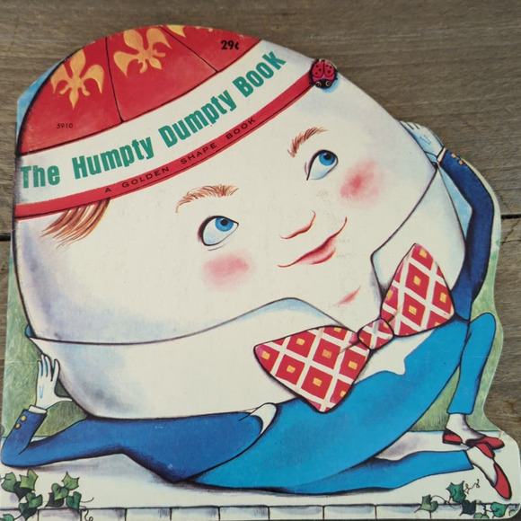 Vintage 1971 The Humpty Dumpty Book A Golden Shape Book - Picture 4 of 11